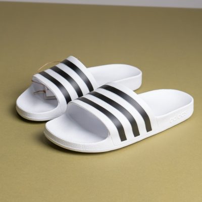Adidas ADILLETE AQUA F35539  BLANCO/NEGRO