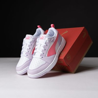 Puma Rebound V6 Lo Ps 393834 22  BLANCO/LILA