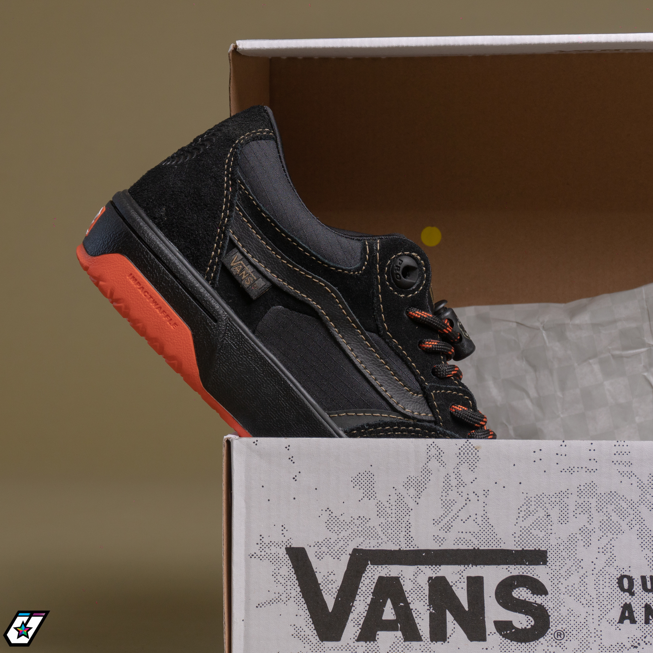 Vans Rowan 2 Spitfire Black/Flame VN0A2Z3IBFM | Urbano Shoes