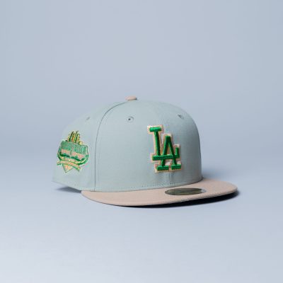 New Era Gorra 5950 LOSDODCO 40TH EV GREEN CAMEL 70872547