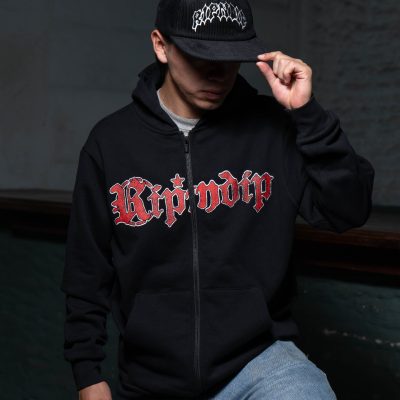 RIPNDIP SUDADERO FEIN ZIP HOODIE RNDHOL24116