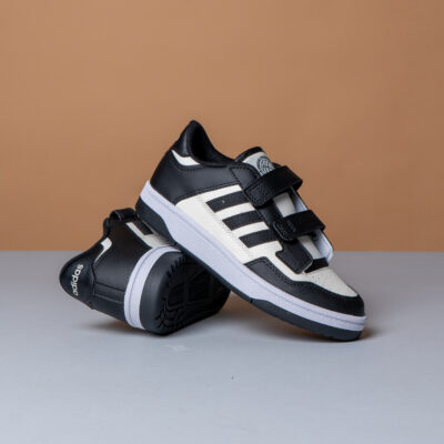 Adidas Rapid Court Low CF C Kids JP7654 NEGRO/BLANCO