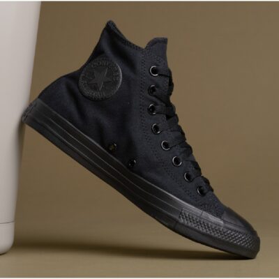 Converse Chuck Taylor All Star Hi Negro Monocromático M3310C