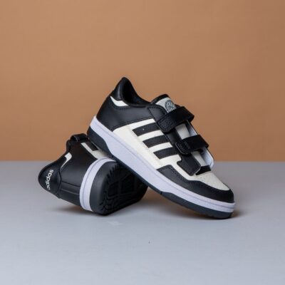 Adidas Rapid Court Low CF C Kids JP7654 NEGRO/BLANCO