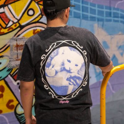 Ripndip Playera Memories Tee (BLACK VINTAGE WASH)