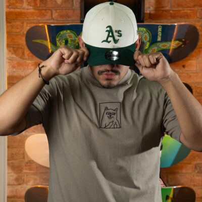 Lakai Playera LAKAI X RIPNDIP - LORD NERM SS TEE - GREY ATEES26Q1-004-GREYS