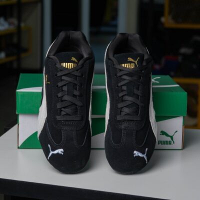 B3-649 PUMA SPEEDCAT OG 398846 01  NEGRO/BLANCO TALLA 8