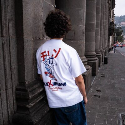 Kraken Playera Fly Skate Kraken X Urbano Blanco