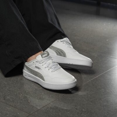 Puma Court Lally Metallic Whisper Wns 406058 02