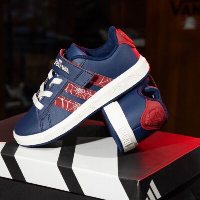 Adidas Gran Court Spider-man El Kids JS2343